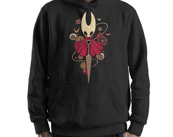 Hollow Knight Silksong Hornet Hoodie and Sweatshirt, Unisex Sizes (HOL-37891)