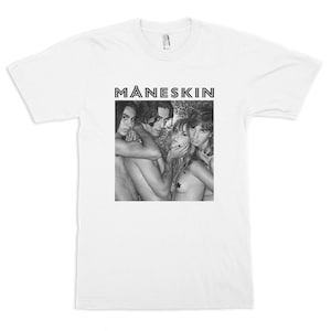 Maneskin T-Shirt, 100% Cotton Tee, Men&#39;s and Women&#39;s Sizes (MAN-789453)