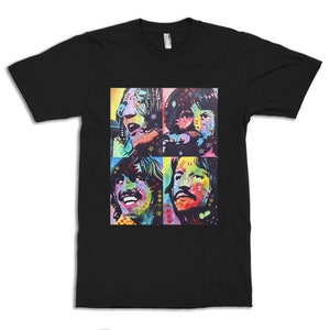 The Beatles Colorful Art T-Shirt, Men&#39;s and Women&#39;s Sizes (drsh-191)