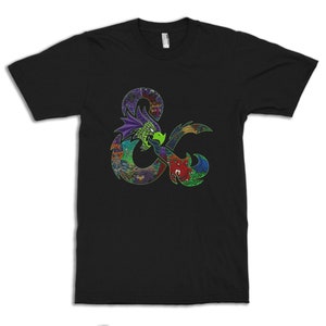 Dungeons and Dragons Art T-Shirt, D&D DnD Shirt, Men&#39;s and Women&#39;s Sizes (drsh-295)