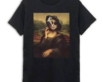 Marla Singer As Mona Lisa Art T-Shirt, Fight Club Shirt, Men's and Women's Sizes (LIS-422975)