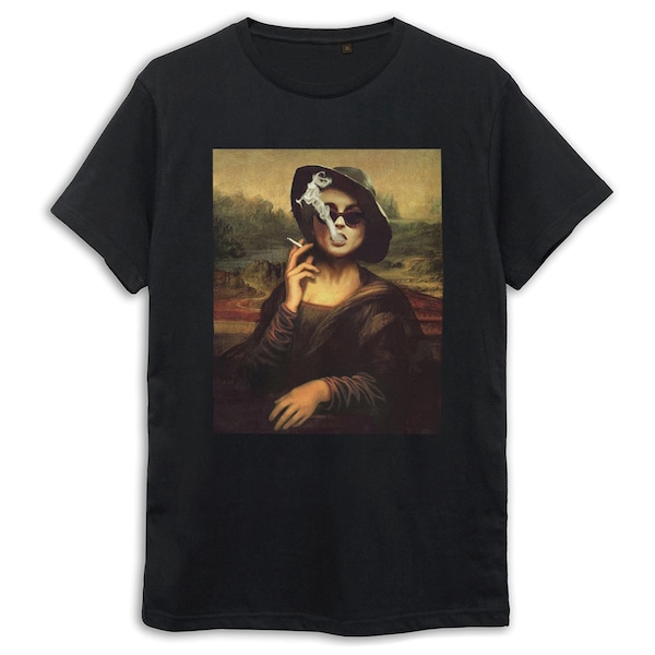 Marla Singer As Mona Lisa Art T-shirt, chemise Fight Club, tailles homme et femme (LIS-422975)