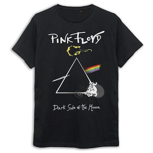 Camiseta Pink Floyd Dark Side of the Moon, tamanhos masculino e feminino (PIN-102305)