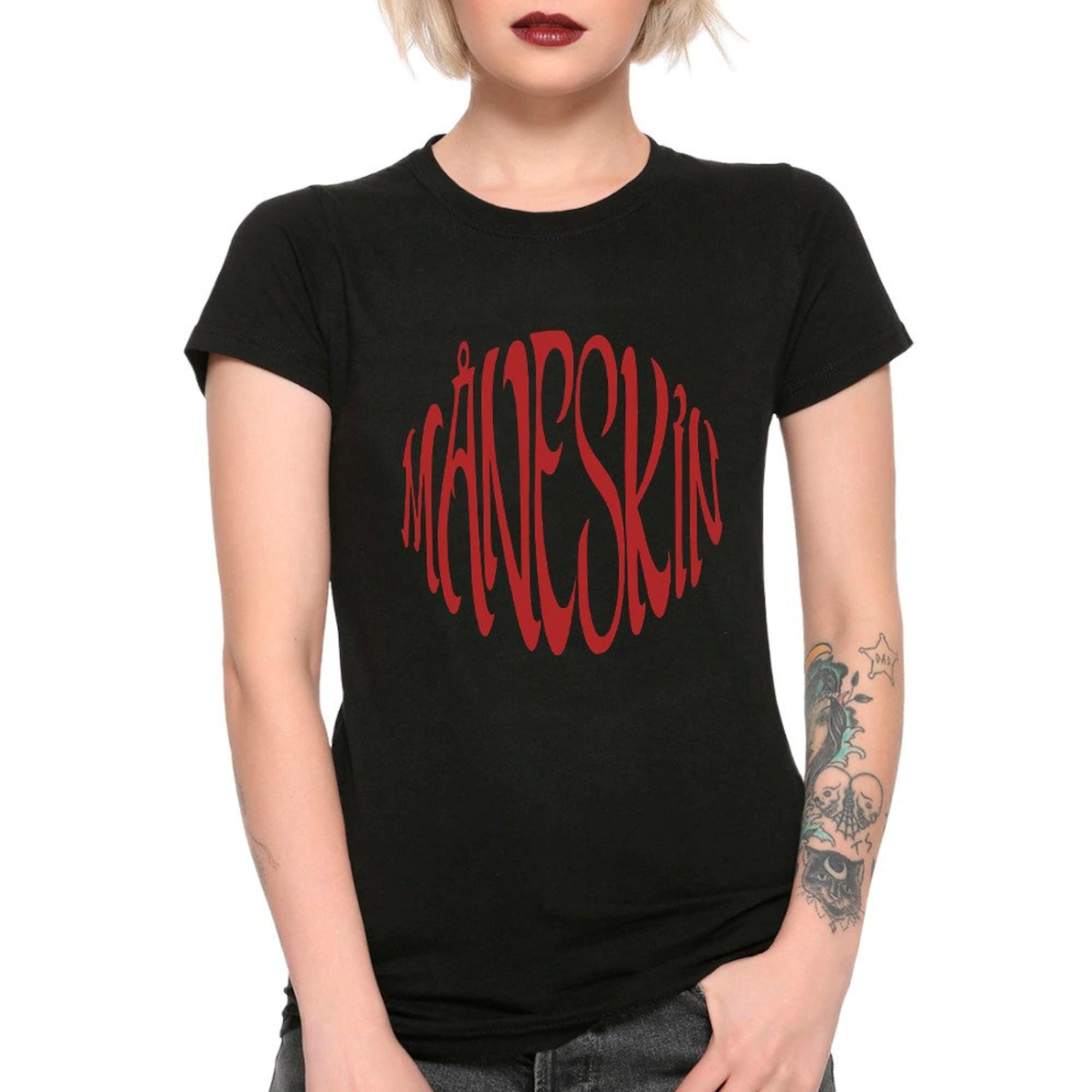 Discover Maneskin Logo T-Shirt