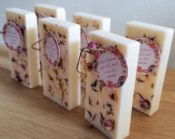 Duftende handgemachte Aufhängung | Duftende Wachstablette | Dankeschön-Geschenk | Muttertag | Lehrergeschenk | Kindermädchen | Atsem |
