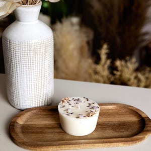 Scented handmade candle | Floral candle | Natural soy wax | Birthday gift | Christmas candle | Secret Santa gift | Bachelorette party