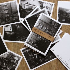 Set of 7 postcards - A trip on the line n
