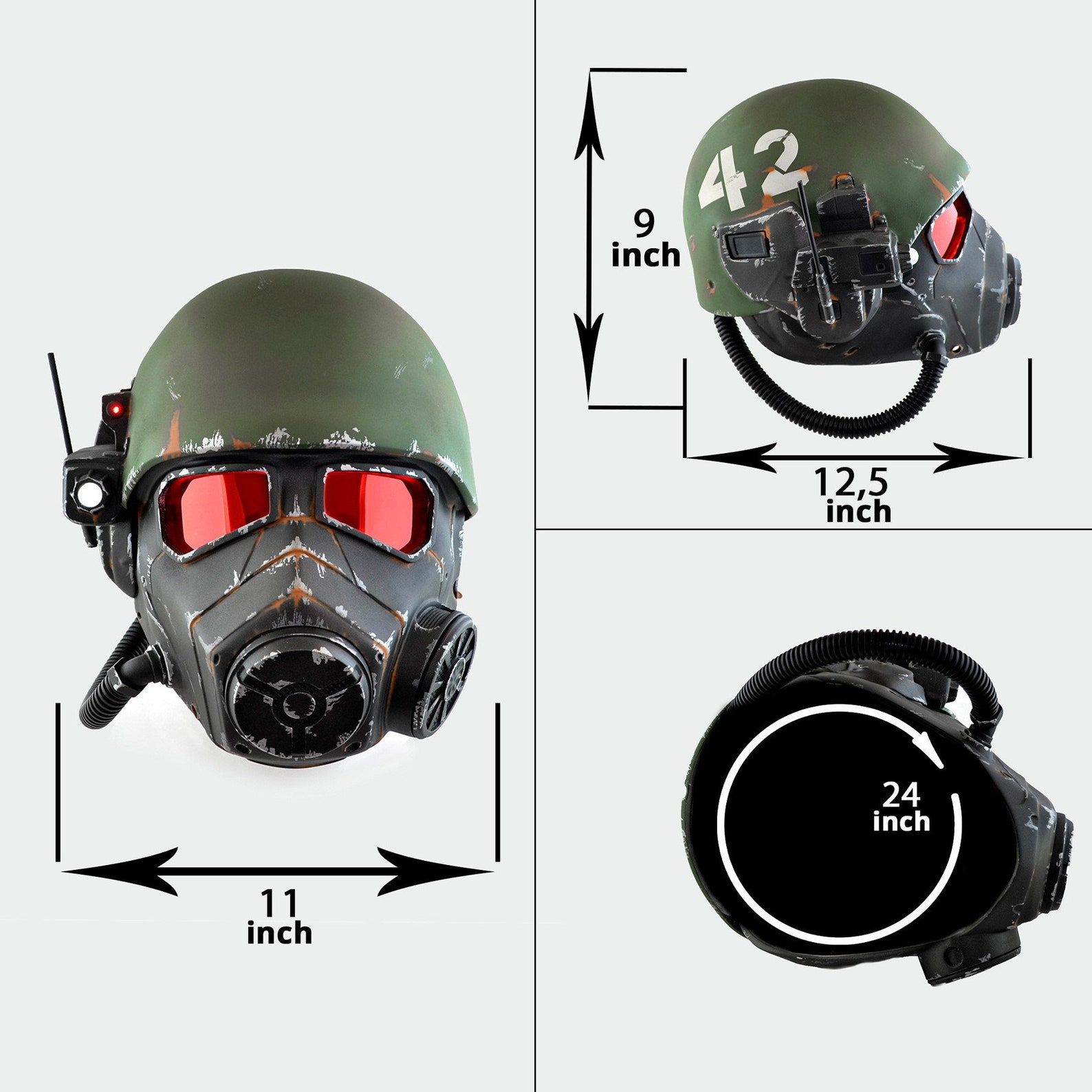 NCR Ranger Helmet With LED / Cosplay Helmet / Game Helmet / Etsy