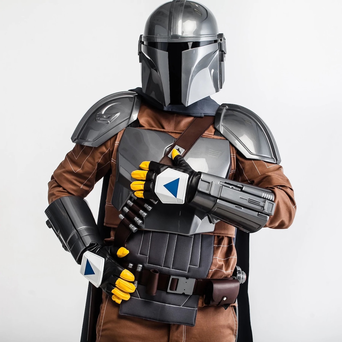 Mandalorian Cosplay Kostüm Rüstung Helm und Anzug / Cosplay Etsy.de