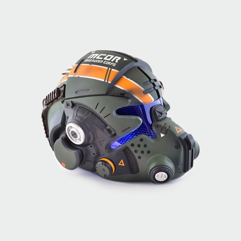 Titanfall 2 Jack Cooper Helmet With LED / Cosplay Helmet / Etsy Ireland