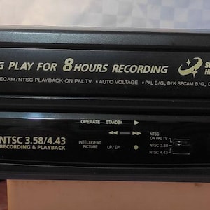 Videokassettenspieler JVC HR-P41A Japan Longplay für 8 Stunden Aufnahme Superkopfreiniger