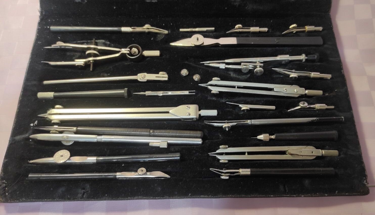 Soviet Writing Instruments Soviet Vintage Architect Set Drawing Set Soviet Dividers Engineer ...