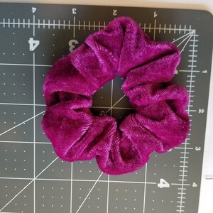 Handmade scrunchies for the hair tie accessories for her bridal accessories gift for her pony tail holder for hair plaid pony tail holder