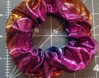 Set of 22 Retro 80\'s Metallic Hair Pony Tail Scrunchies for Women Hair Accessory Set of 22 Retro 80 main image 4