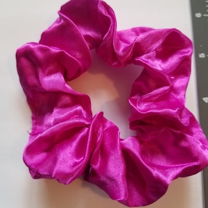Handmade scrunchies for the hair tie accessories for her bridal accessories gift for her pony tail holder for hair plaid pony tail holder