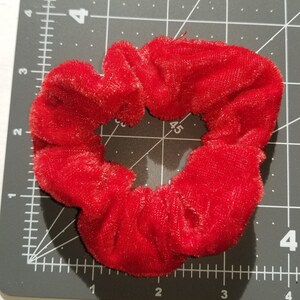 Handmade scrunchies for the hair tie accessories for her bridal accessories gift for her pony tail holder for hair plaid pony tail holder