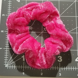 Handmade scrunchies for the hair tie accessories for her bridal accessories gift for her pony tail holder for hair plaid pony tail holder