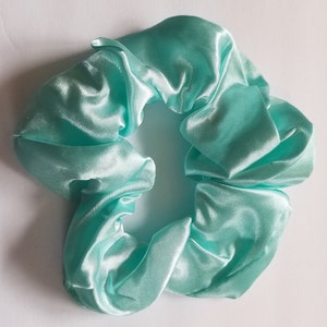 Handmade scrunchies for the hair tie accessories for her bridal accessories gift for her pony tail holder for hair plaid pony tail holder