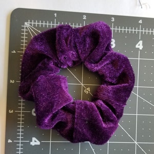 Handmade scrunchies for the hair tie accessories for her bridal accessories gift for her pony tail holder for hair plaid pony tail holder