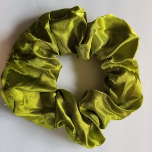 Handmade scrunchies for the hair tie accessories for her bridal accessories gift for her pony tail holder for hair plaid pony tail holder