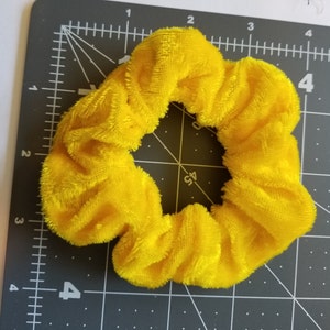 Handmade scrunchies for the hair tie accessories for her bridal accessories gift for her pony tail holder for hair plaid pony tail holder