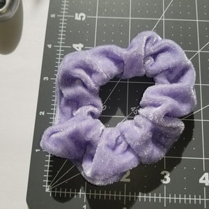 Handmade scrunchies for the hair tie accessories for her bridal accessories gift for her pony tail holder for hair plaid pony tail holder