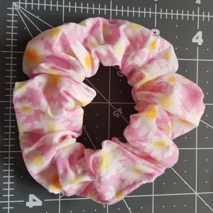 Handmade scrunchies for the hair tie accessories for her bridal accessories gift for her pony tail holder for hair plaid pony tail holder
