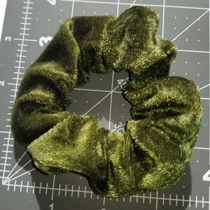 Handmade scrunchies for the hair tie accessories for her bridal accessories gift for her pony tail holder for hair plaid pony tail holder