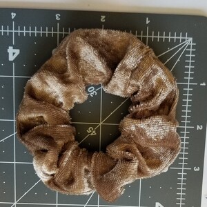 Handmade scrunchies for the hair tie accessories for her bridal accessories gift for her pony tail holder for hair plaid pony tail holder