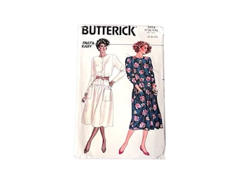Vintage Butterick 3459 sewing pattern women’s dress
