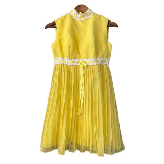drop waist butter yellow dress RARE London Women's RARE London Women's Butter Yellow Curved Drop Waist Maxi Dress 8 main image 0