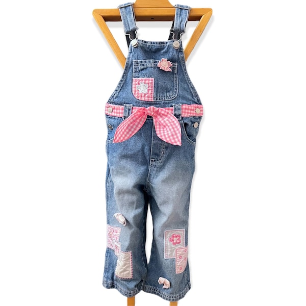 Pink Overalls Etsy