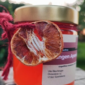Aperol Liebhaber aufgepasst /fruchtig frisches Orangen Aperol Gellee Bild 2