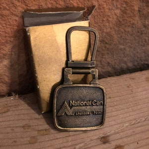 National Can Co. Bottle Opener Keychain