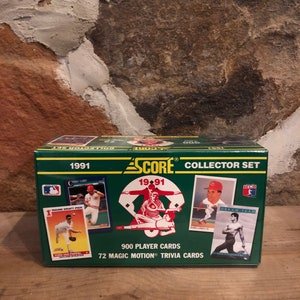 その他 1991 MLB SCORE COLLECTOR SET 1991 Score Baseball 900 Card Complete Collector Set FACTORY