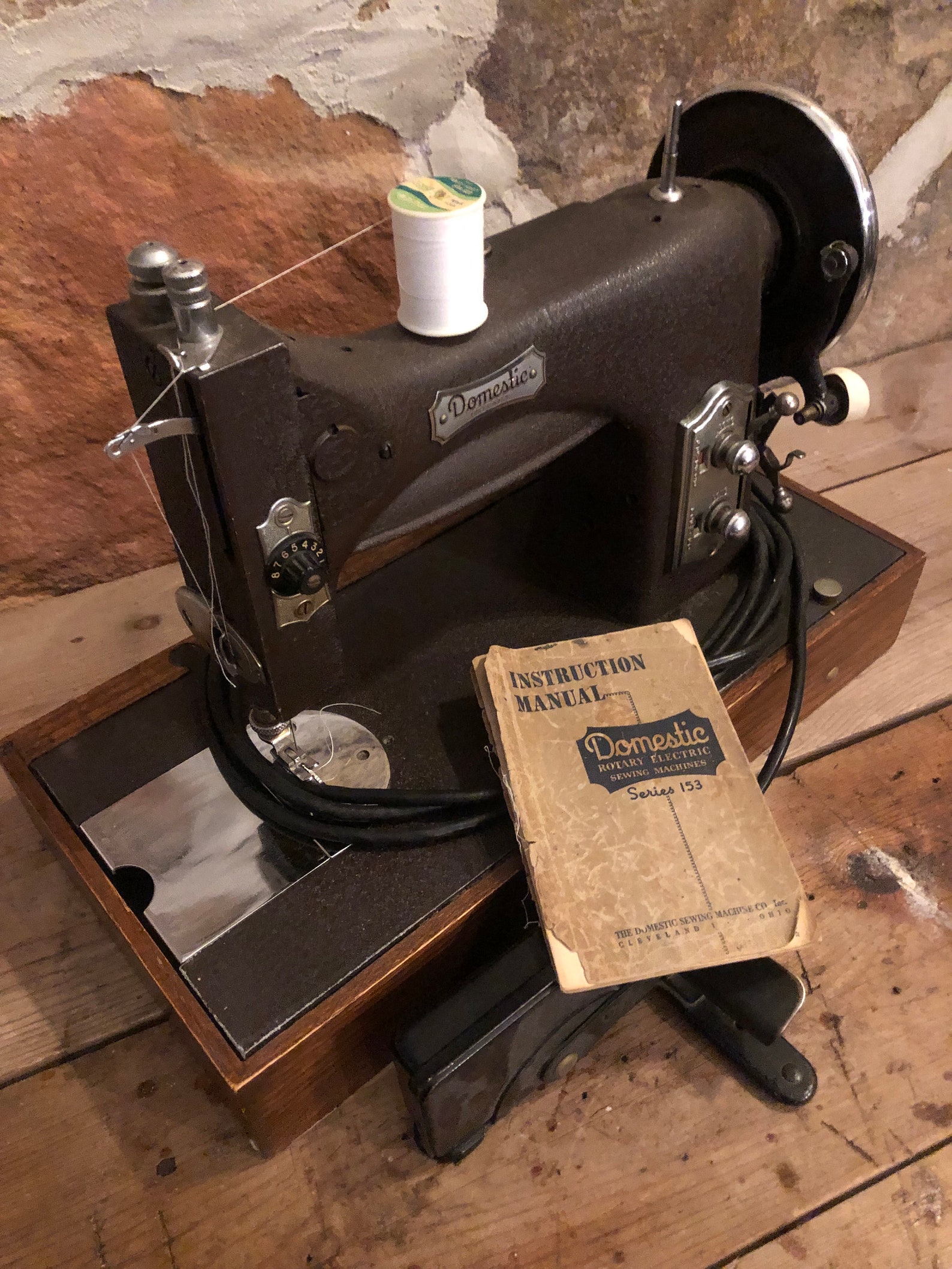 Vintage Domestic Sewing Machine Series 153 - Etsy