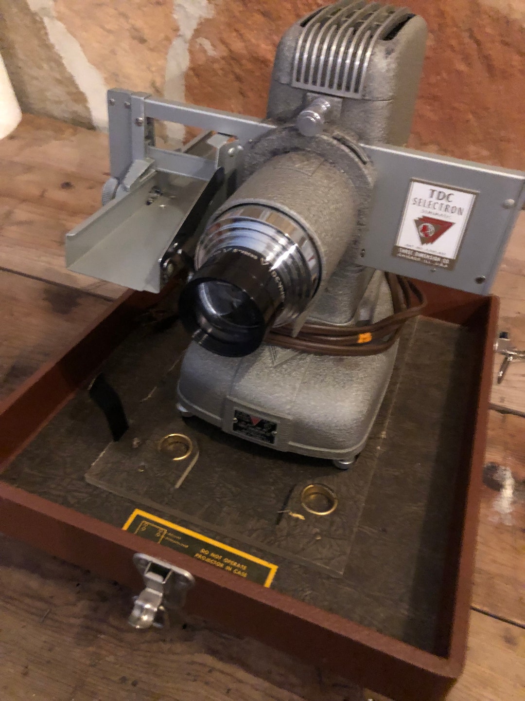 Vintage TDC Vivid Model D Slide Projector Etsy