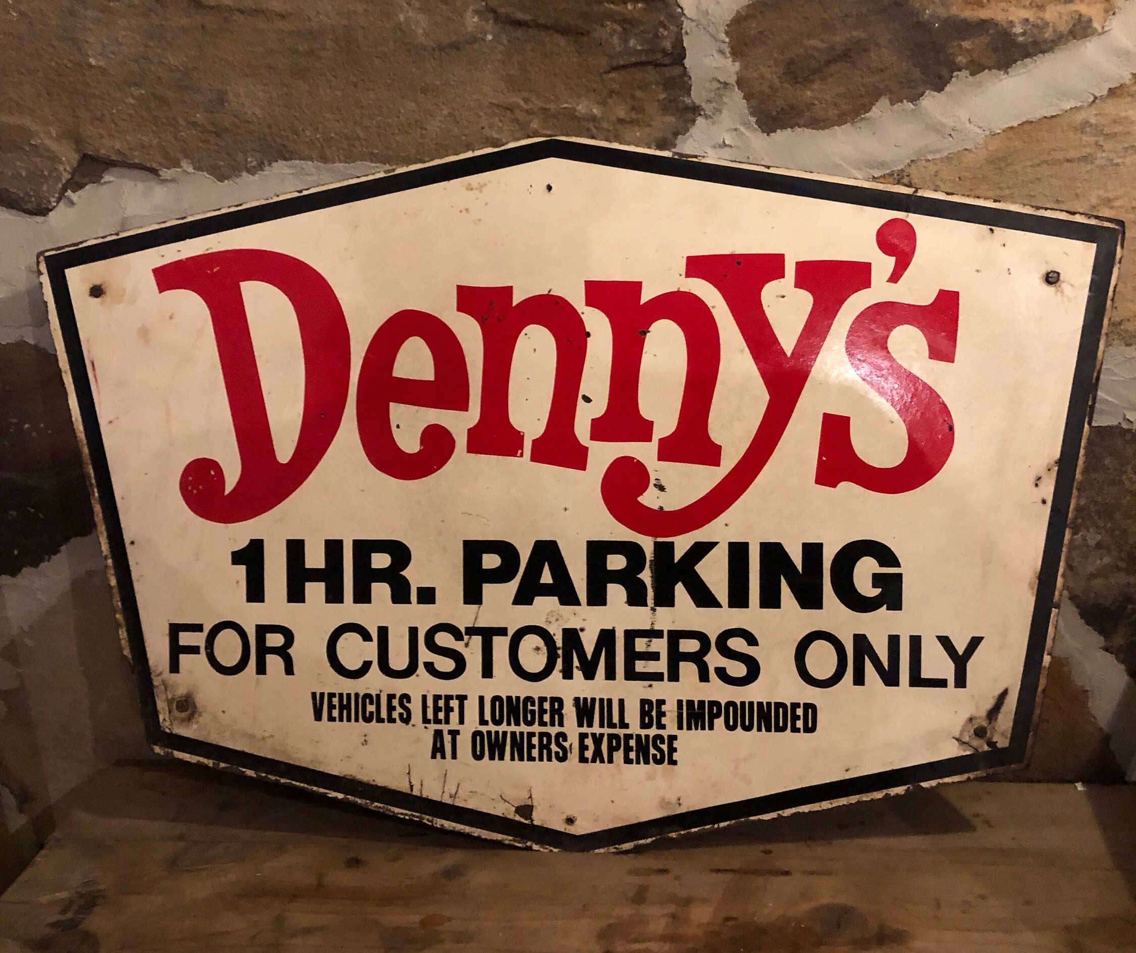 入荷なう Denny's Restaurant Etsy - Parking アンティーク雑貨