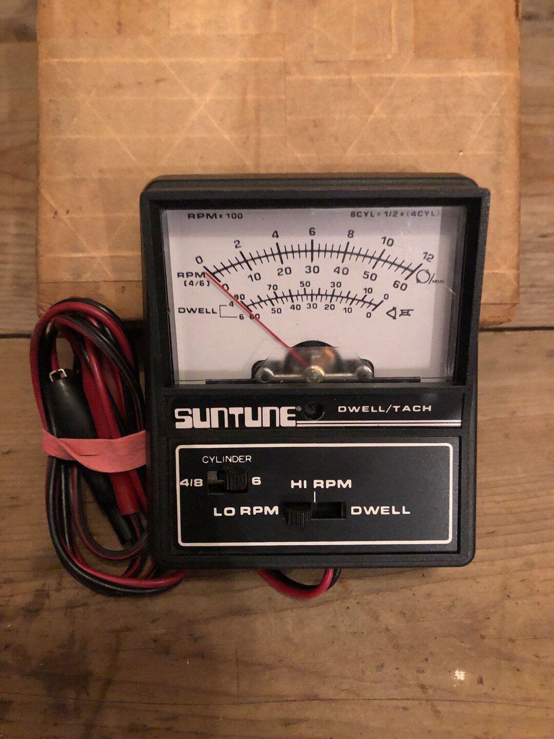 Vintage Tachometer Etsy