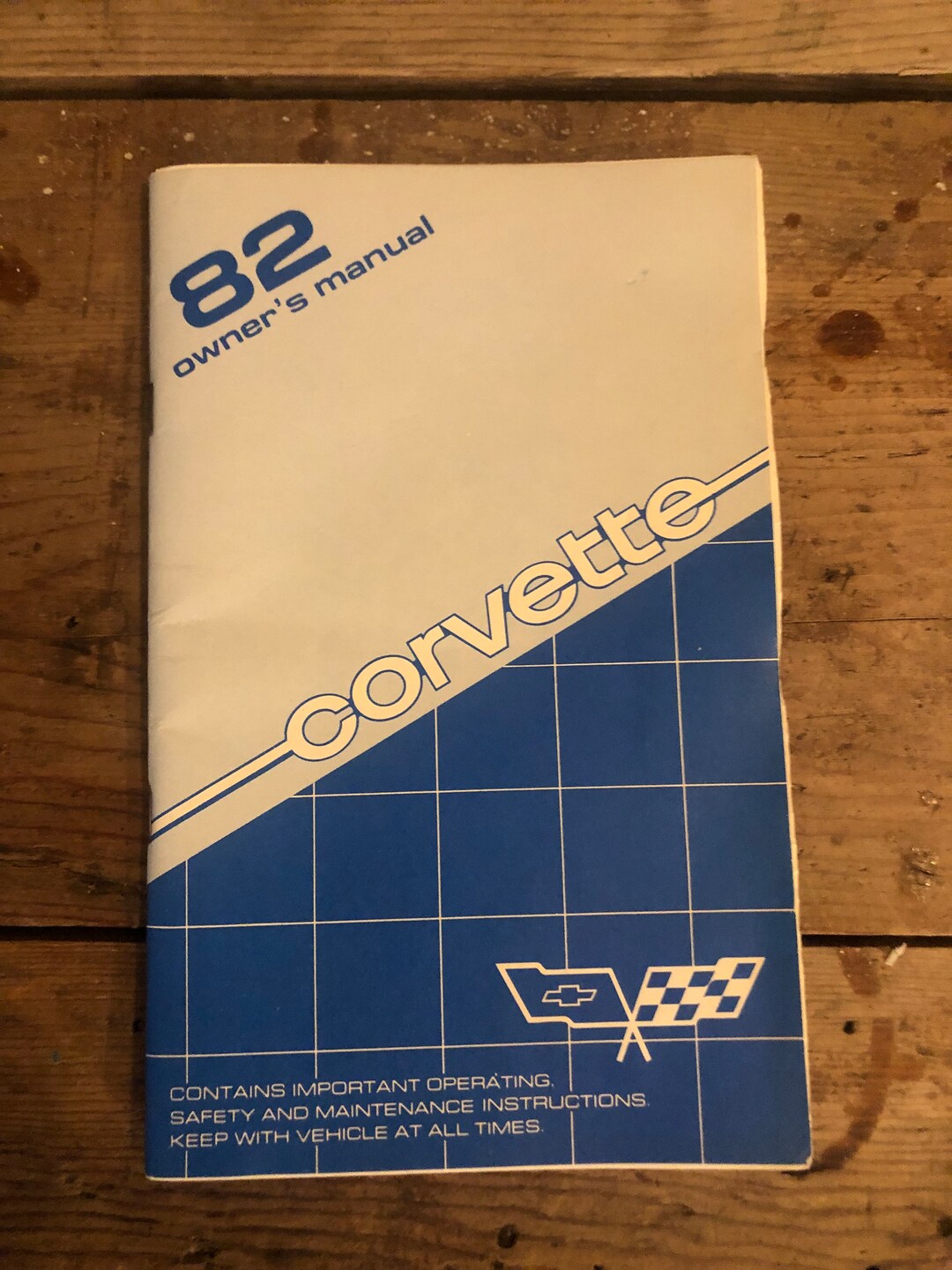 1982 CORVETTE OWNERS MANUAL PDF visual data 8