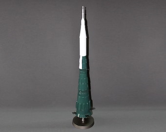 Custom USSR N1 lunar program spacecraft launch vehicle scale model NO 3D!!!