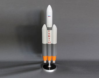 精巧な3Dプリントのソユーズロケット模型：宇宙愛好家への贈り物