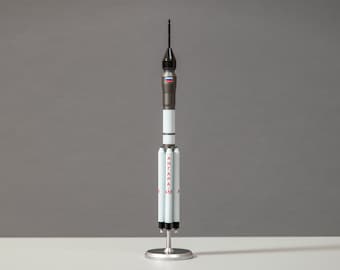 Russian Angara A5P rocket spacecraft launch vehicle scale model