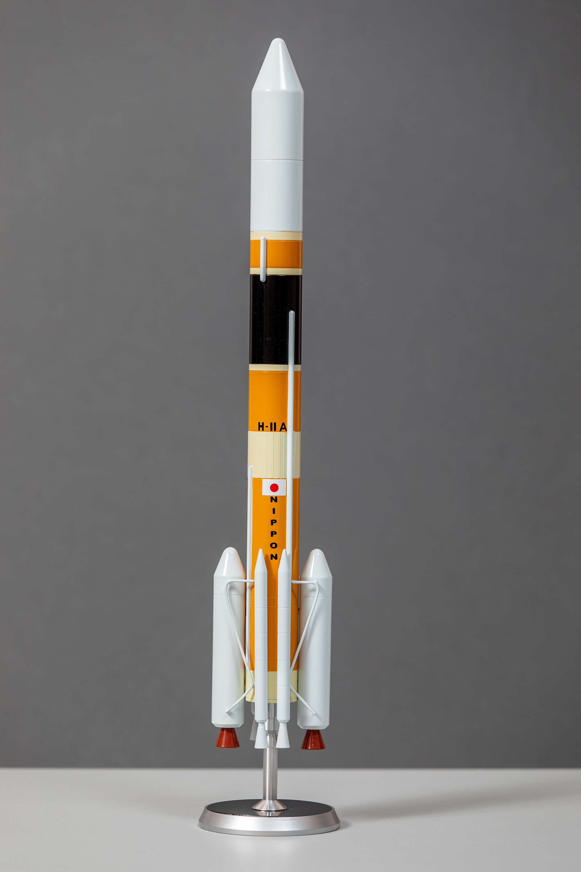 JAXA H2A宇宙船打ち上げロケットスケールモデル手作り模型