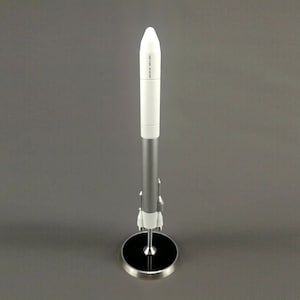 Handmade premium USA Atlas Agena rocket spacecraft launch vehicle scale model 1/144