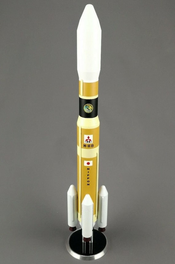 日本 JAXA H-IIB宇宙船 日本のロケットスケールモデル 手作り模型