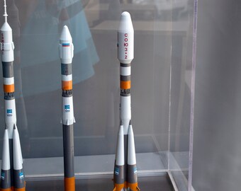 R7-soyuz Family Set of Rocket Launch Vehicle Scale Model Without