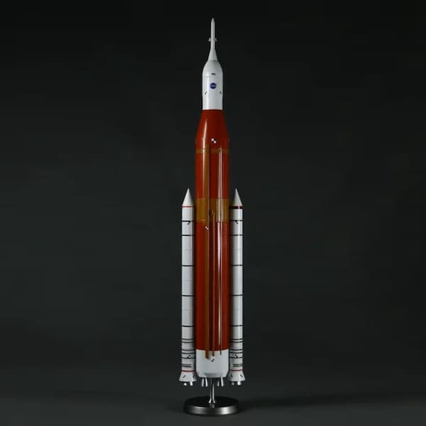 Artemis 1 Rocket Model Etsy