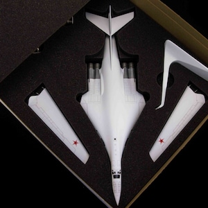 Handmade USSR RussianTupolev Tu-160 Blackjack scale model Iliya Muromets