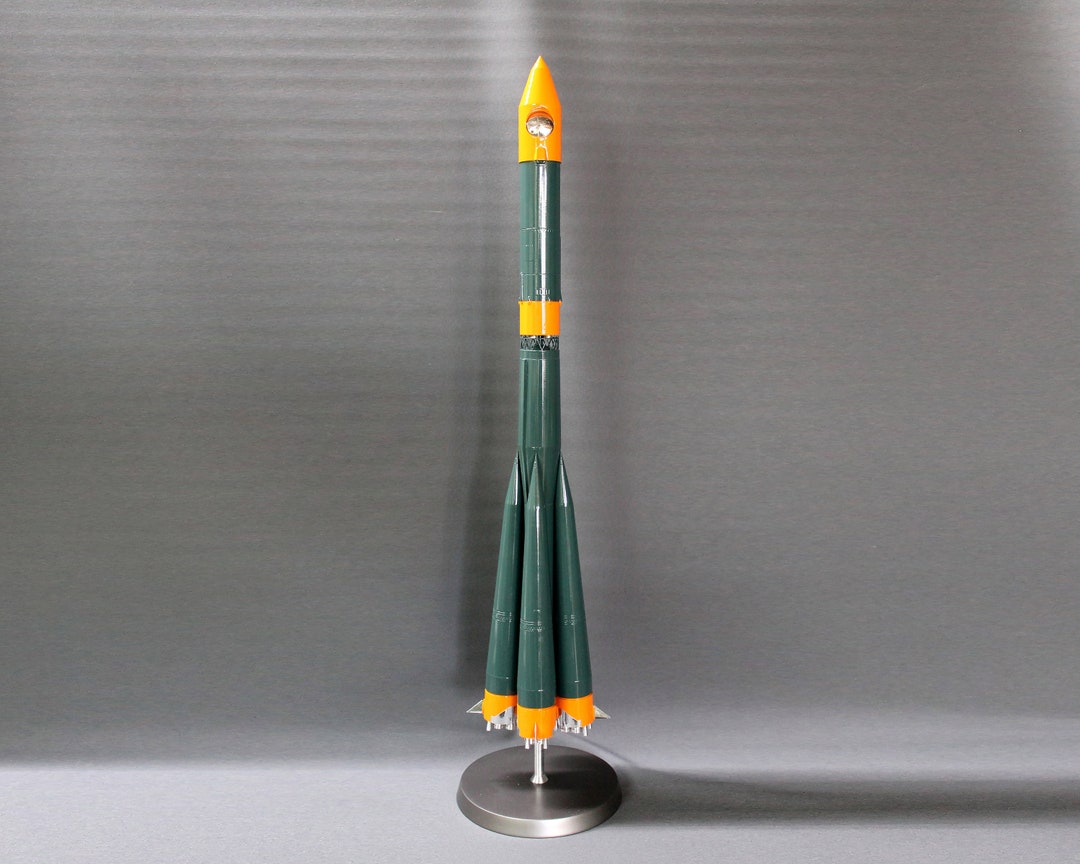 Ussr Legendary Voskhod Spacecraft Launch Vehicle Scale Model Etsy